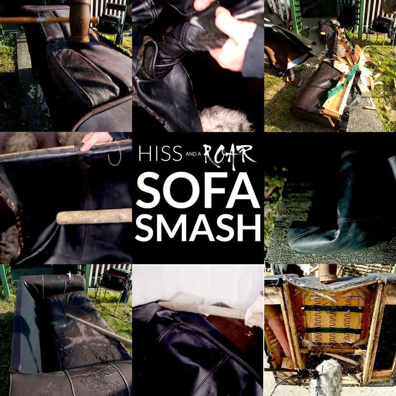 SOFA SMASH Sound Foley The Ultimate Sound Effects Library for Creating Practical Destruction Sounds by Hissandaroar