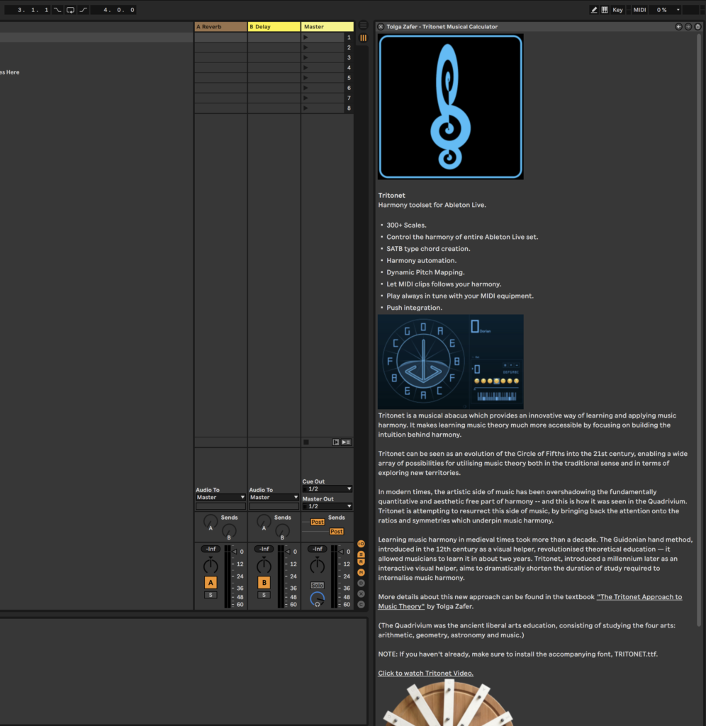 Tritonet: A Revolutionary Way of Learning Music Harmony 3 Tritonet Musical Calculator