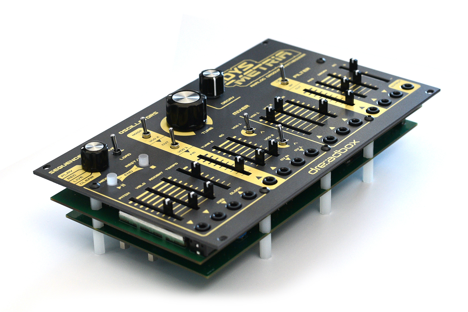 The DYSMETRIA DIY Kit: A Desktop and Eurorack Format Analog Groove Synthesizer 32 dysmetria side3
