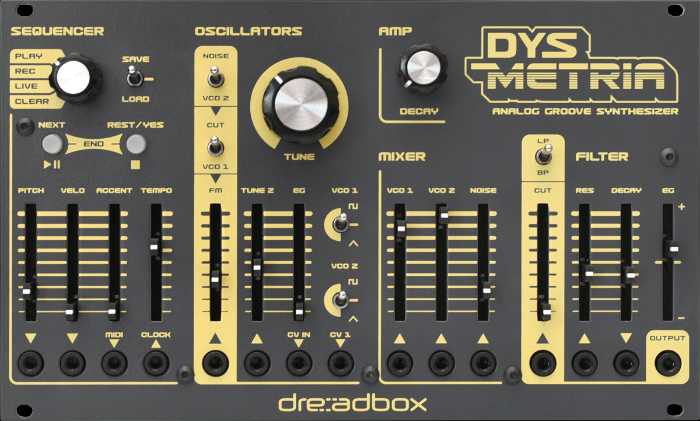 The DYSMETRIA DIY Kit: A Desktop and Eurorack Format Analog Groove Synthesizer 4 The DYSMETRIA DIY Kit: A Desktop and Eurorack Format Analog Groove Synthesizer