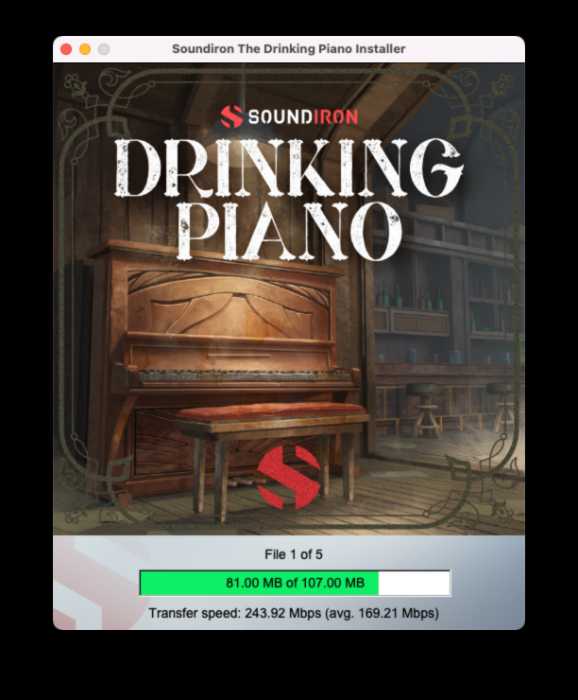 Drinking Piano 2.0