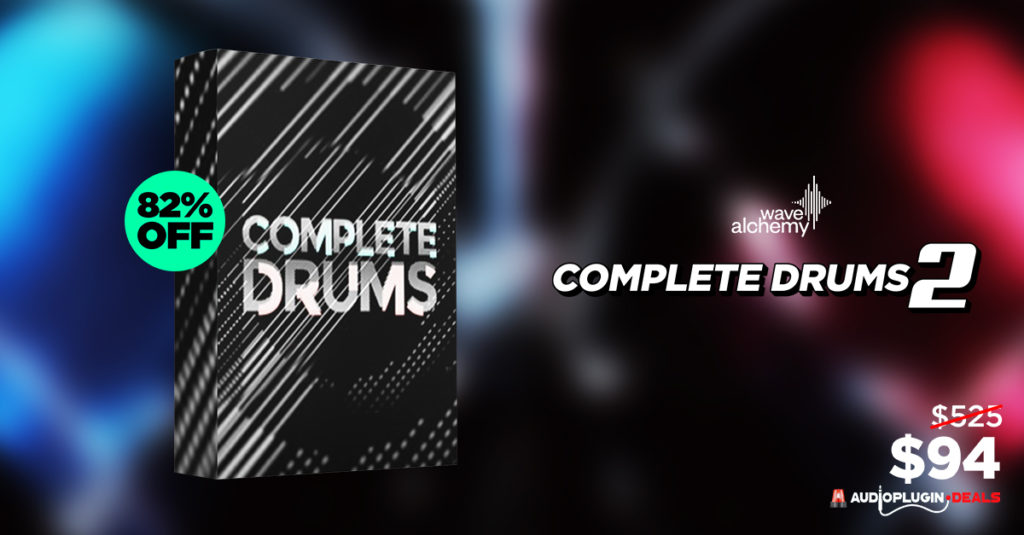 Get Characterful, Beautifully Curated Analog Drum Samples with Complete Drums 2