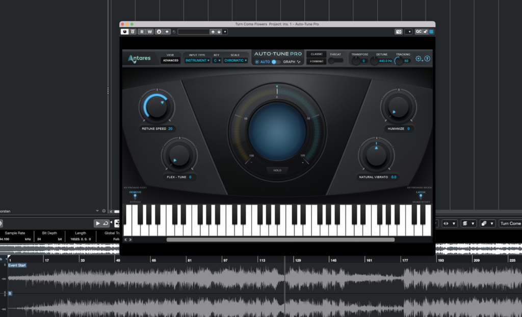 Antares AutoTune in CuBase 12