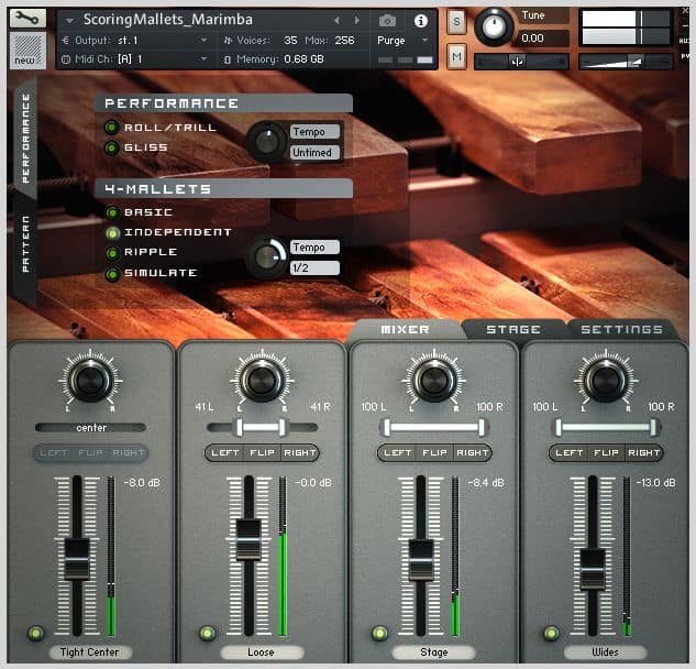 Scoring Mallets by Handheld Sound 32