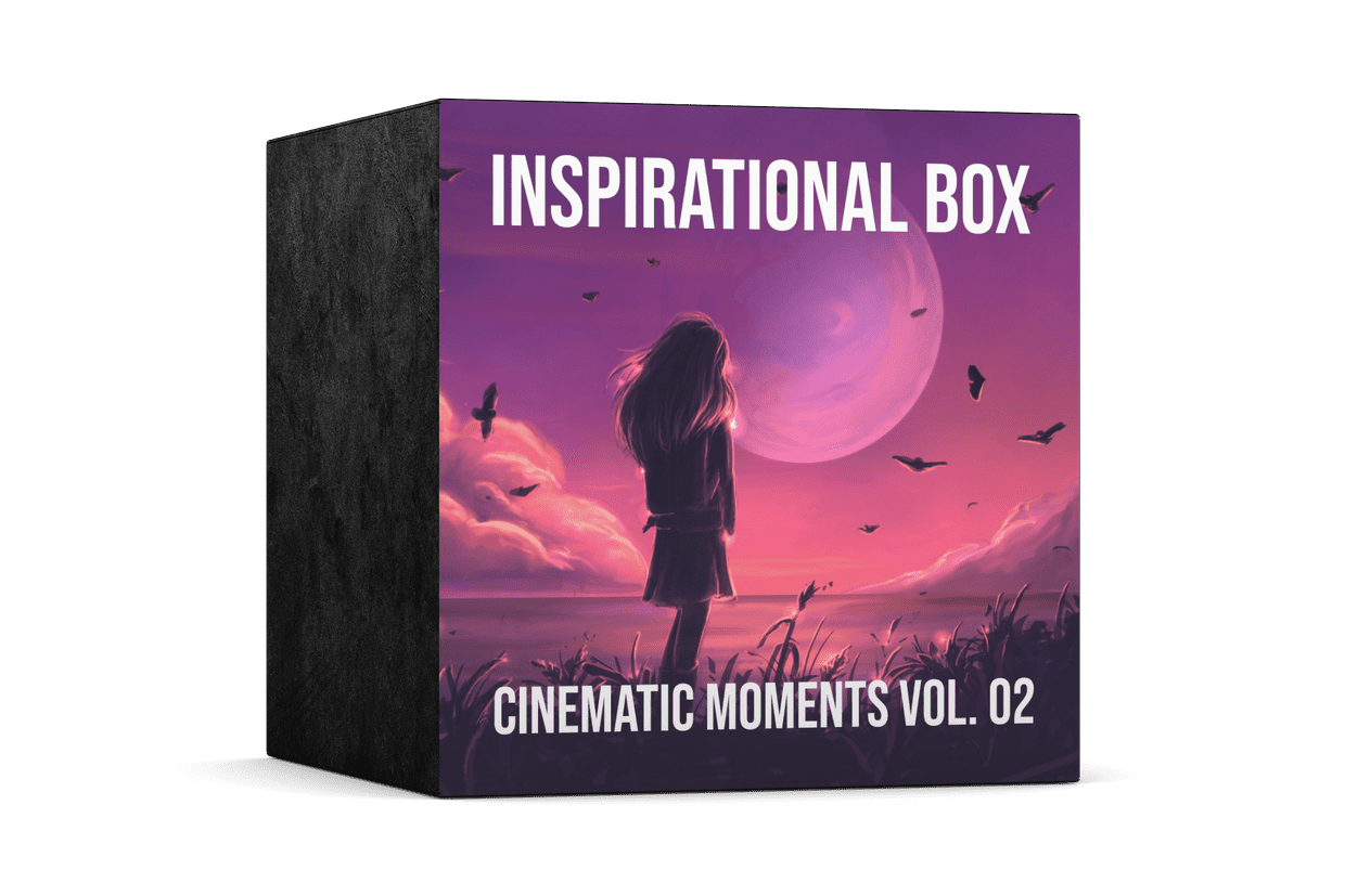 Cinematic Moments Vol. 02, Inspirational Box: an amazing way to find musical inspiration, motivation and deadline support! 34 cine moments 02