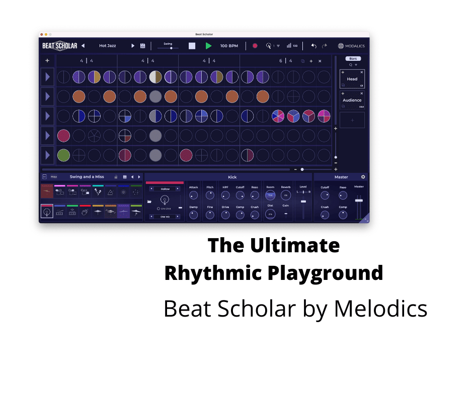 Beat Scholar by Modalics – A New Way to Compose Rhythm: The Ultimate Rhythmic Playground