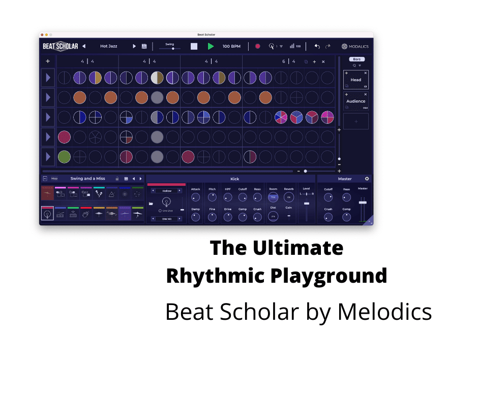 Beat Scholar by Modalics - A New Way to Compose Rhythm: The Ultimate Rhythmic Playground 51 Beat Scholar by Melodics A New Way to Compose Rhythm The Ultimate Rhythmic Playground
