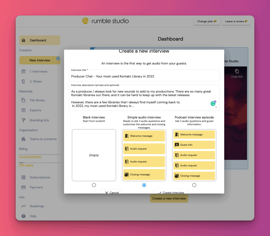 What is Asynchronous Podcasting? 3 Rumble Studio a Asynchronous Podcast SaaS Pltform 1