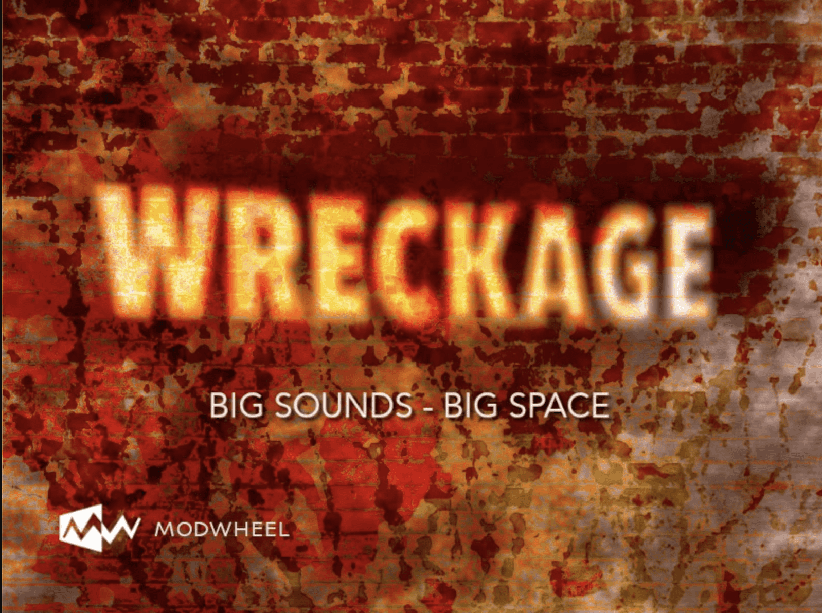 Wreckage MODWHEEL’s New Sample Library: Long, Loud, Grainy Single Events
