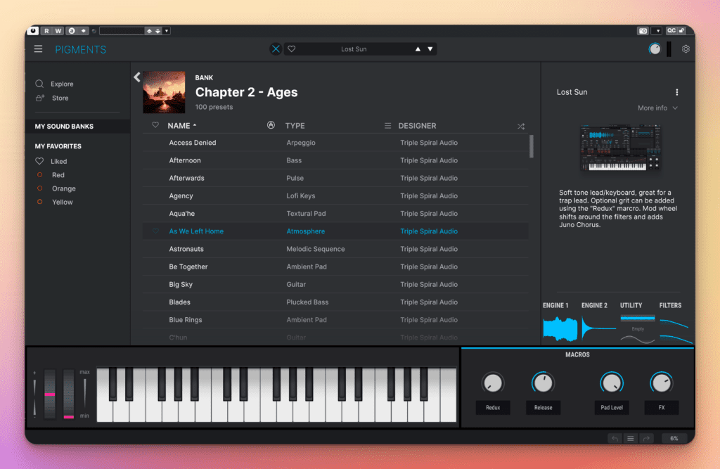 Chapter 2: Ages for Pigments 3 – A Soundset That Will Enhance Your Productions 3 Chapter 2 Ages for Pigments 3