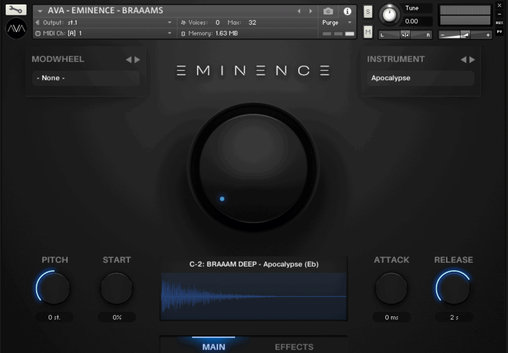 EMINENCE Trailer Sound Effects