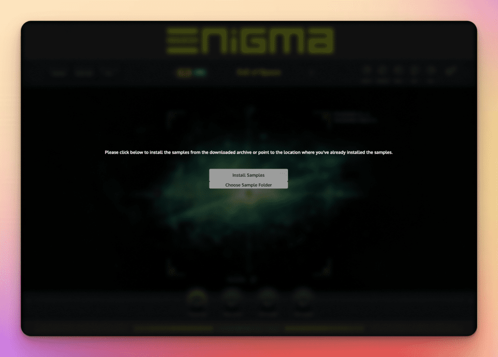 Enigma Install Samples 2
