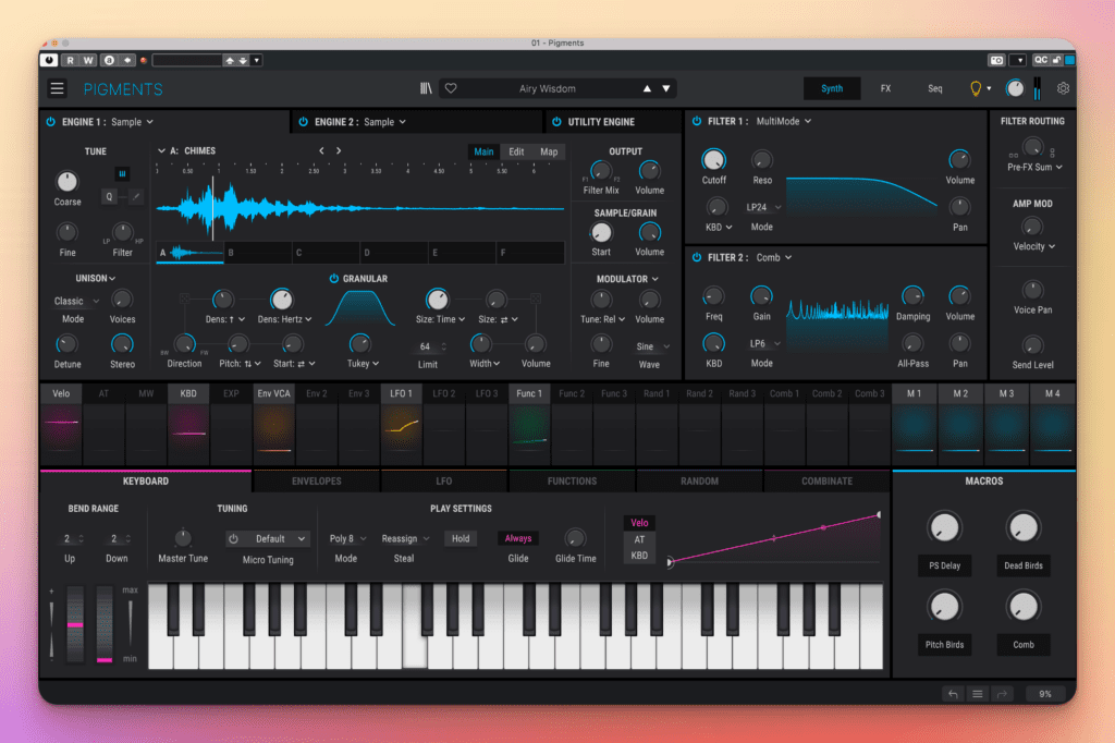 Fractal Sounds – Vapor Voices - Create Immersive Soundscapes With These Vocal Effects for Pigment 3 Fractal Sounds Shamanic Voices for Pigments 3