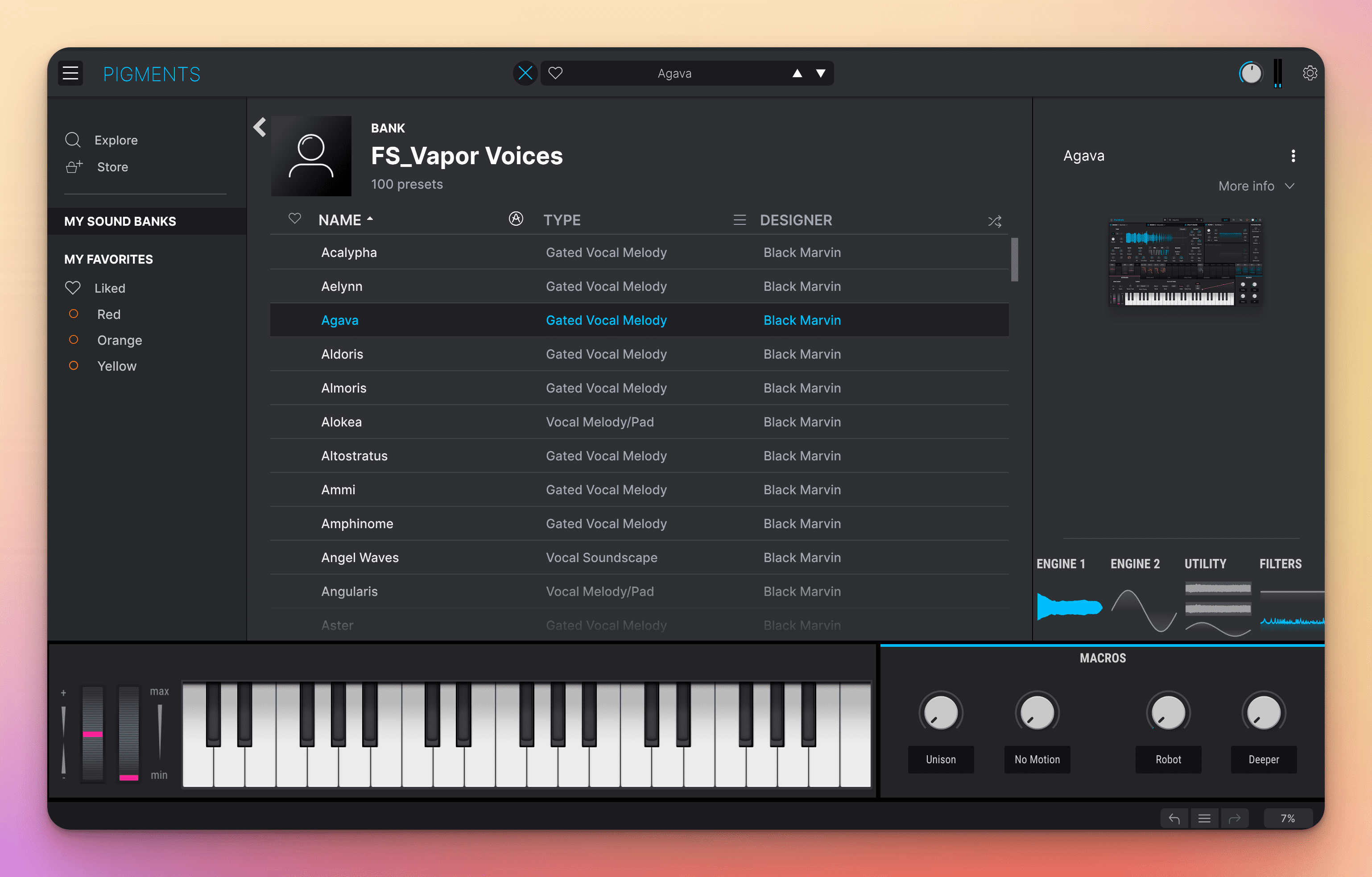 Fractal Sounds – Vapor Voices – Create Immersive Soundscapes With These Vocal Effects for Pigment