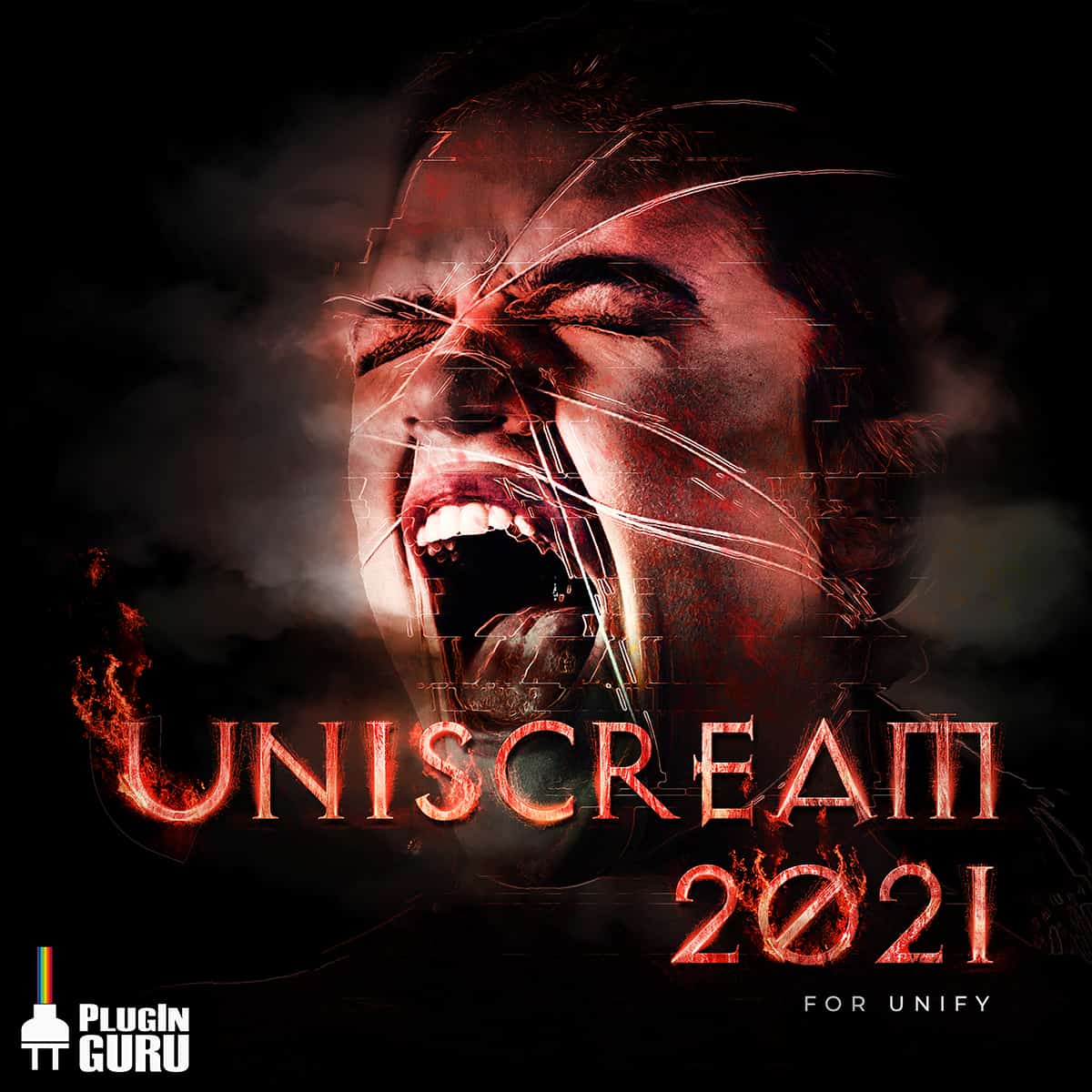 PlugInGuru UniSCREAM 2021: A Free SPOOKY Library for UNIFY 38 UniScream 2021 Artwork