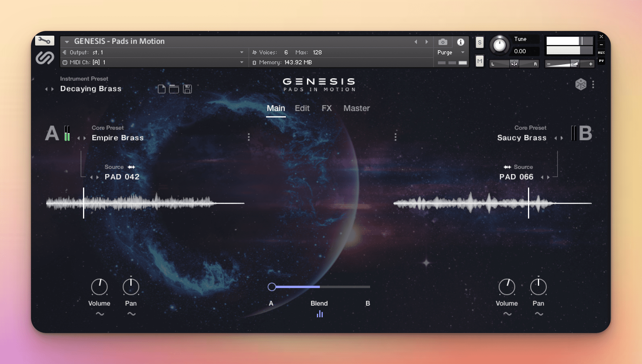 Sample Logic’s GENESIS: The Ultimate Pad Instrument 77 GENESIS sound library from Sample Logic