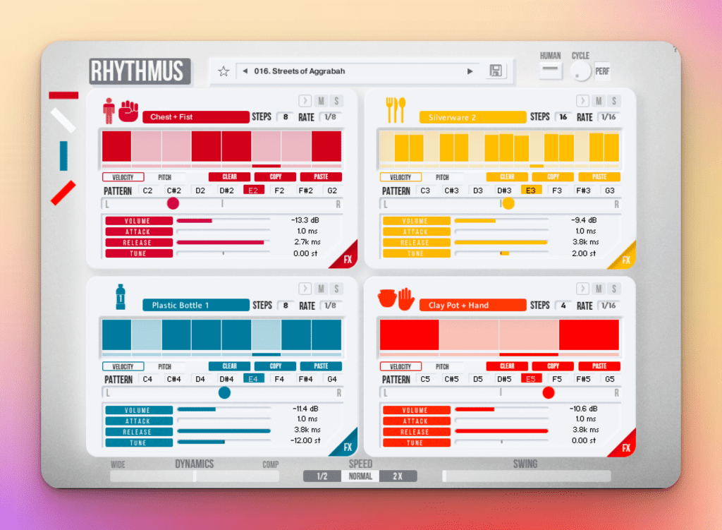 RHYTHMUS Kontakt UI