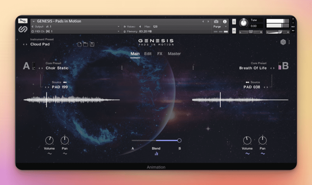 Sample Logic’s GENESIS: The Ultimate Pad Instrument 79 Sample Logics GENESIS In Kontakt 7 Cloud Pad
