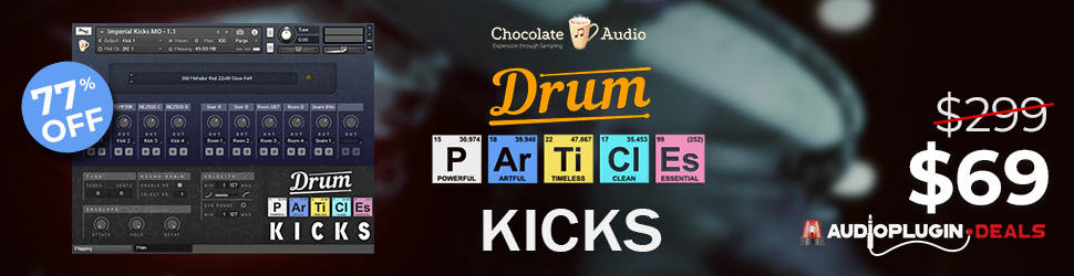 The Chocolate Audio Drum Particles Collection Your New Go To for Kontak 970x250 1