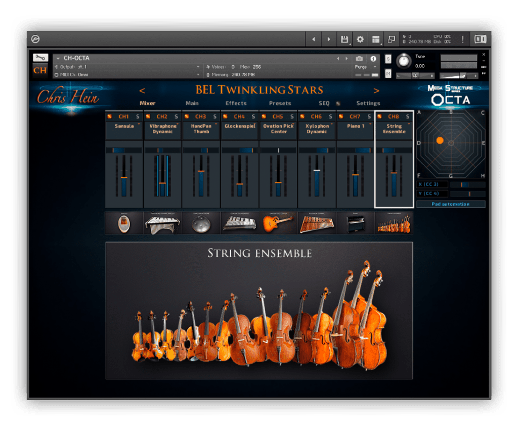 Exploring the World of CH-OCTA with Chris Hein – OCTA 54 CH OCTA Mixer Page 1200