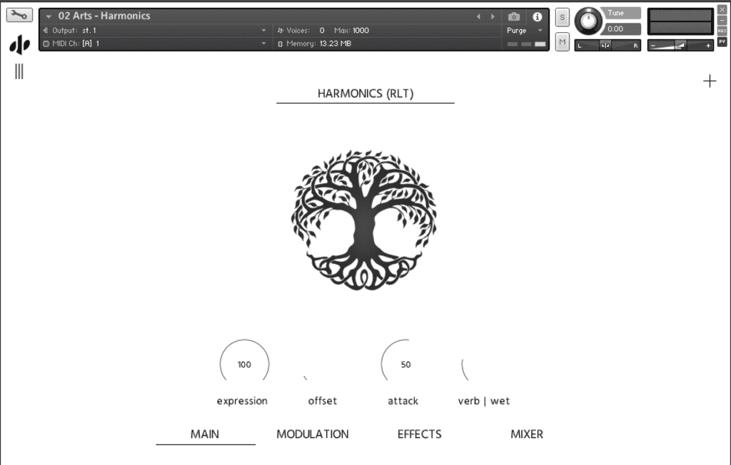 Peace by Audio Brewers - An Overview, the Innovative Bowed Instrument 5 Peace by Audio Brewers Harmonics