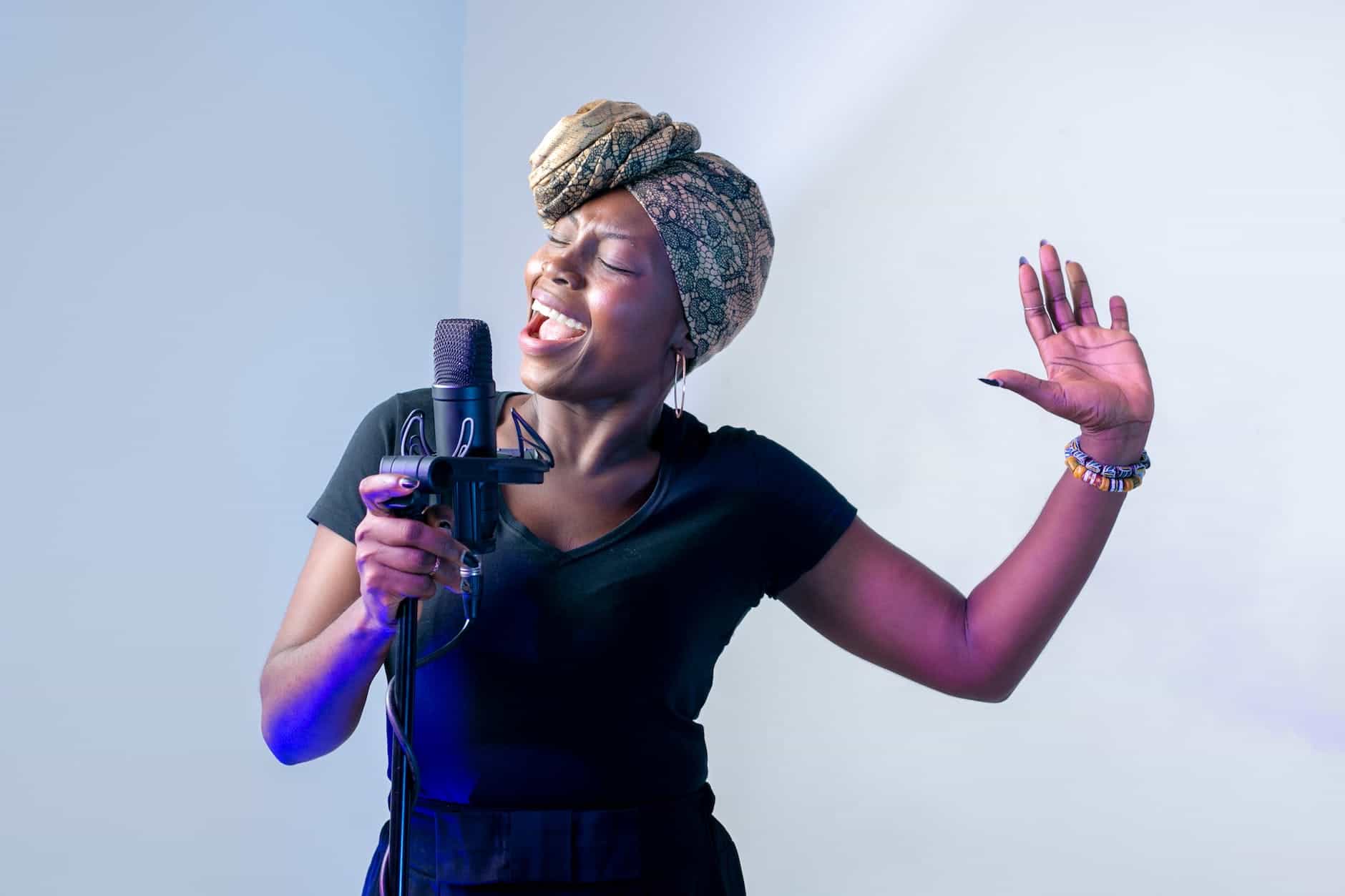 How To Recognize Rhythmic Patterns In Music 31 photo of woman singing in music studio
