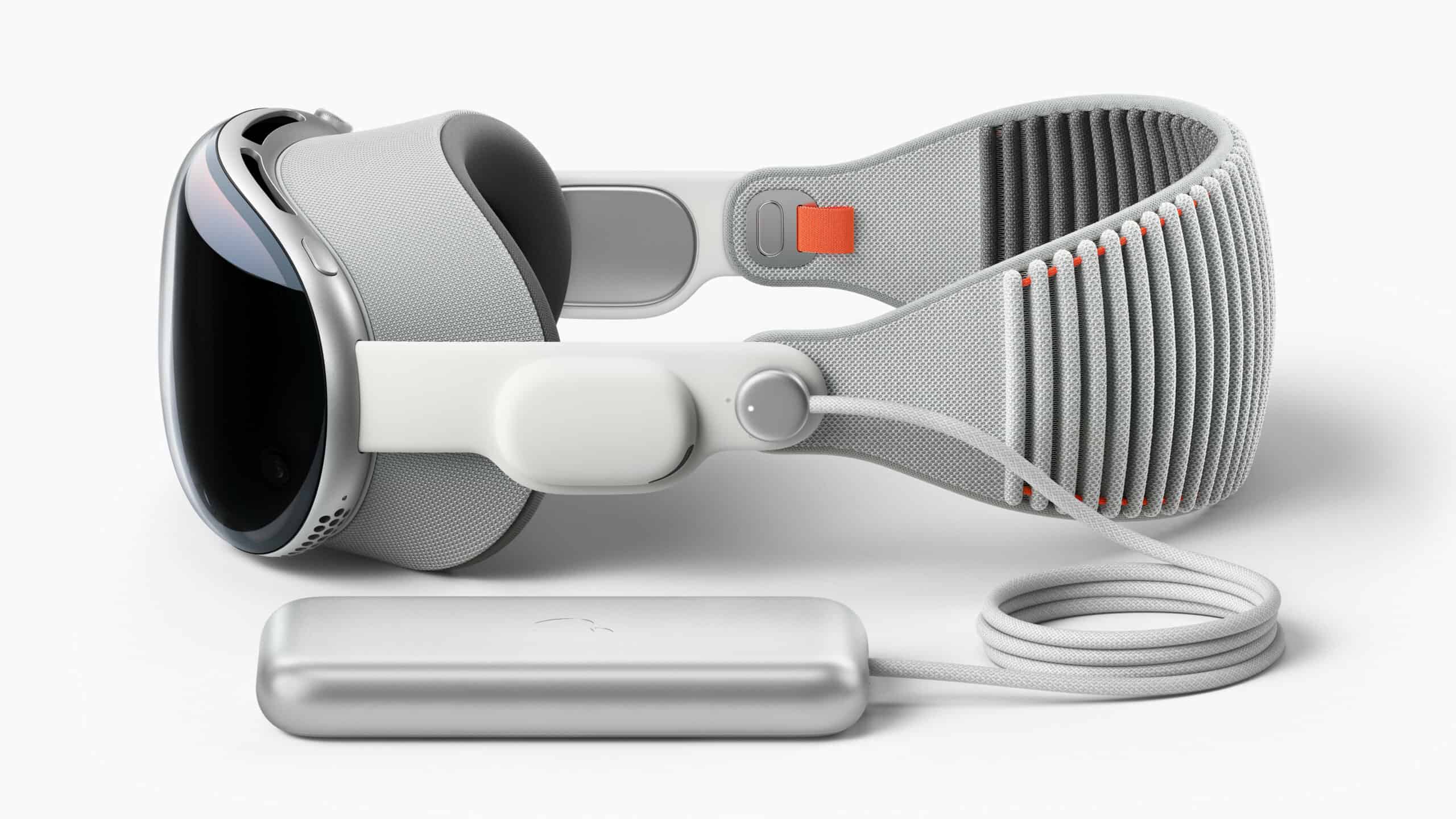 What Sets Apple’s Vision Pro Headset Apart From Competitors 79 Apple WWCD23 Vision Pro with battery 230605 scaled