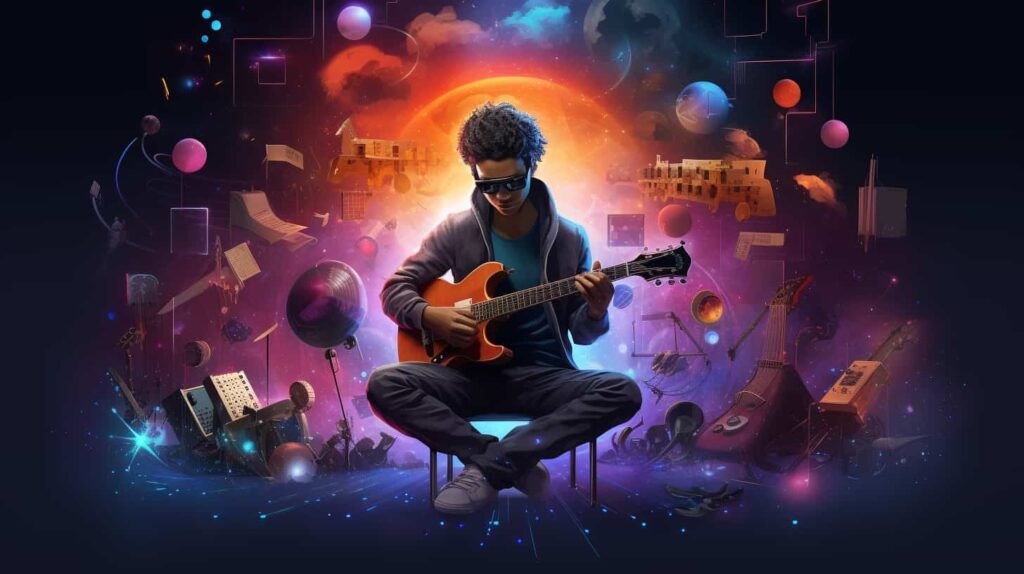 Harmonizing Holistic SEO for Musicians: Crafting a Path to Digital Triumph 33 thorstenmeyer Create an image featuring a musician surrounded b 632f78de 8541 421d 8d09 e7fc32642890