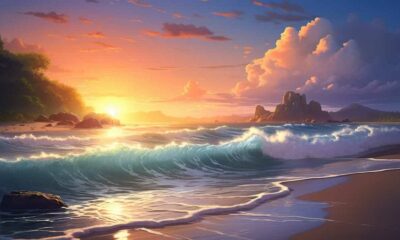 thorstenmeyer Create an image of a serene beachscape at sunset 2b64d2af 9185 4a11 a152 a7ddc1ccadef IP394983 2