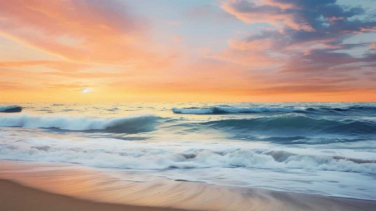 24 hours of sounds of ocean waves on shore