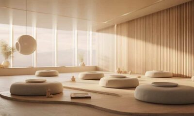 thorstenmeyer Create an image showcasing a serene wellness cent cf1e19c4 9e5f 487b 86e8 38dfd5ce967b IP385789