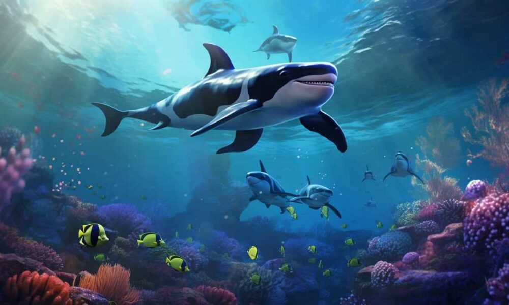 thorstenmeyer Create an image showcasing a vibrant underwater s 73163e81 0919 4129 9139 7c628efb090e IP395000 2