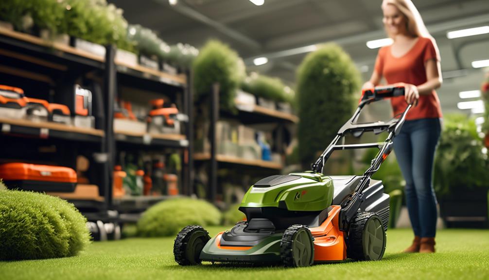 battery powered lawn mower considerations