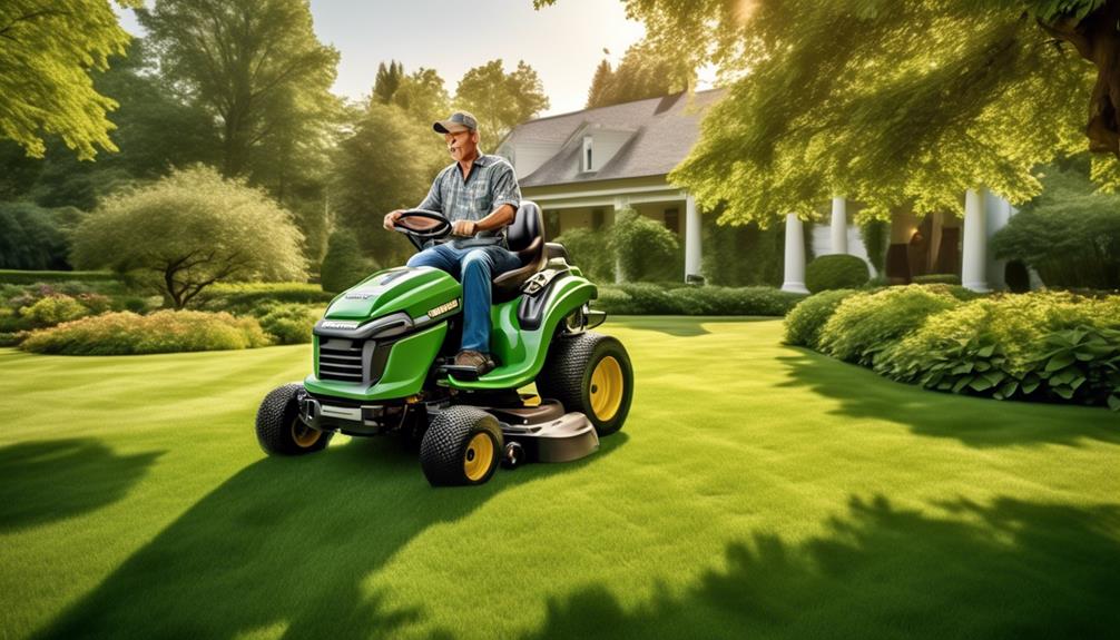 choosing a riding lawn mower