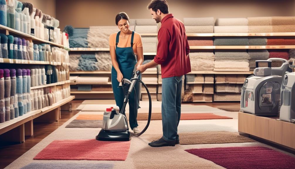 choosing an affordable carpet cleaner