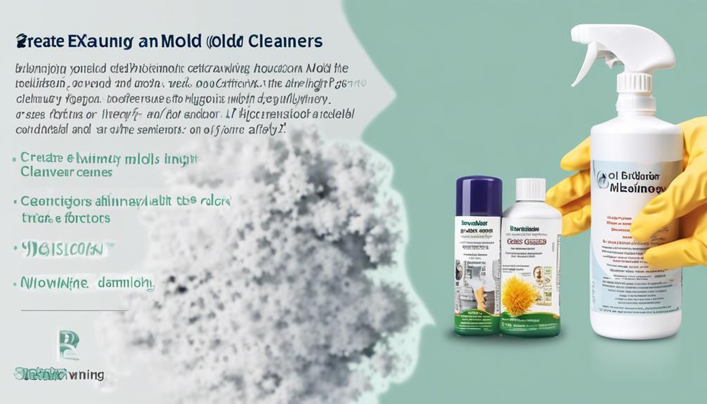 choosing effective mold cleaner