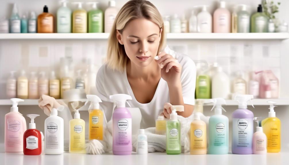 choosing effective smelling cleaning products