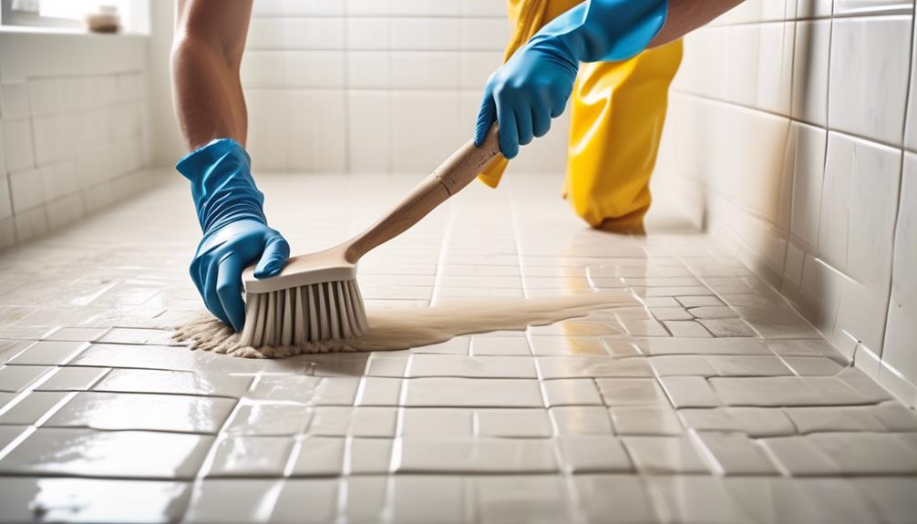 choosing grout cleaner for shower