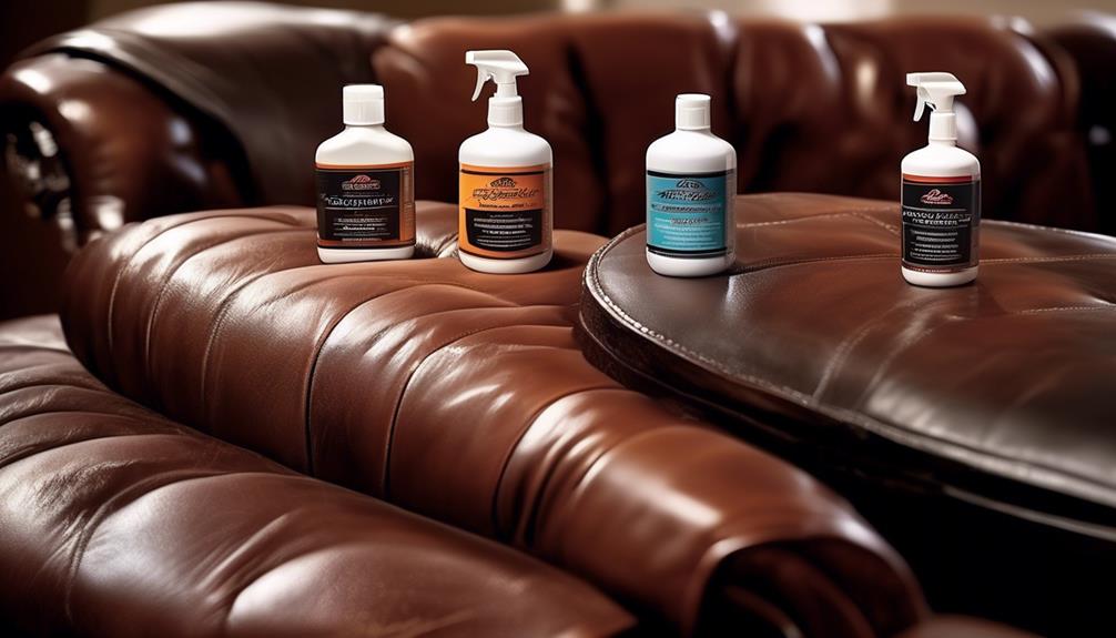 choosing leather cleaner for sofas
