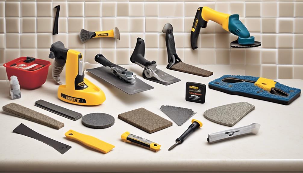 choosing the right grout removal tool