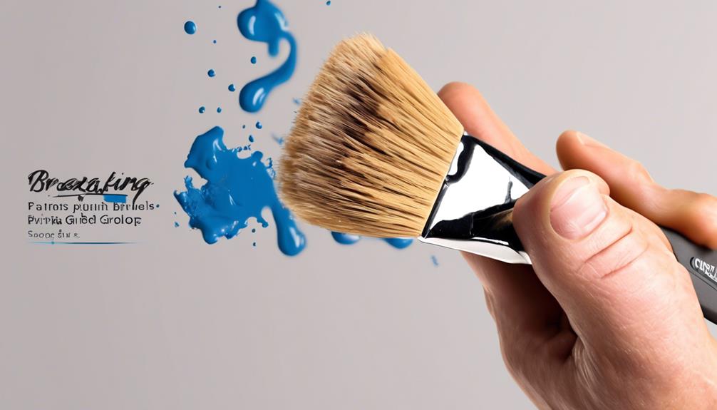 choosing the right paintbrush