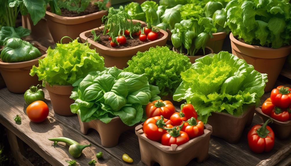 choosing vegetables for container gardening