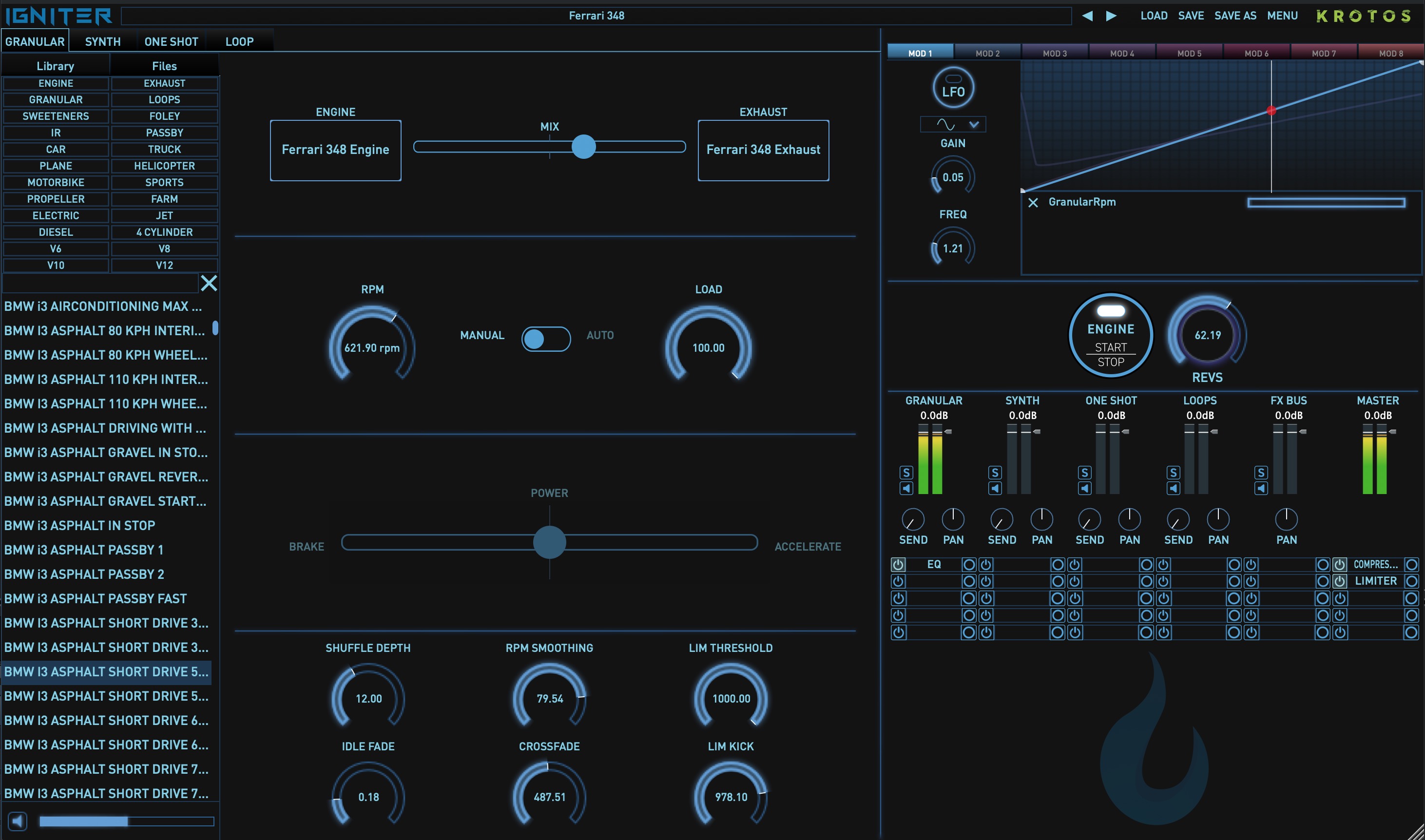 Igniter Full Tank Review - a Specialized Tool Generating Sounds of Aircraft, Spacecraft by Krotos 31 Igniter Full Tank